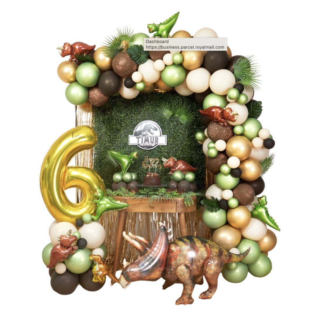 Dinosaur Balloon Arch