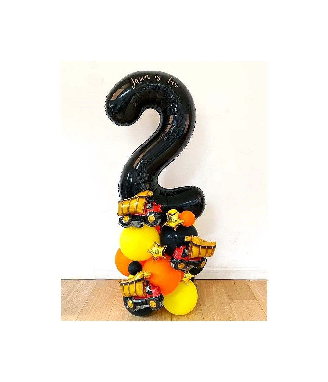 DIY Construction Balloon Sculpture