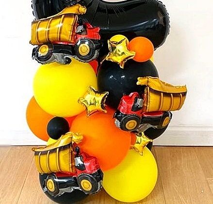 DIY Construction Balloon Sculpture Construction Balloon Sculpture