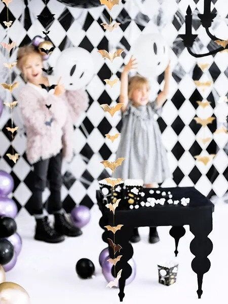 Gold Bats Hanging Decoration Halloween Hanging Bats Decorations