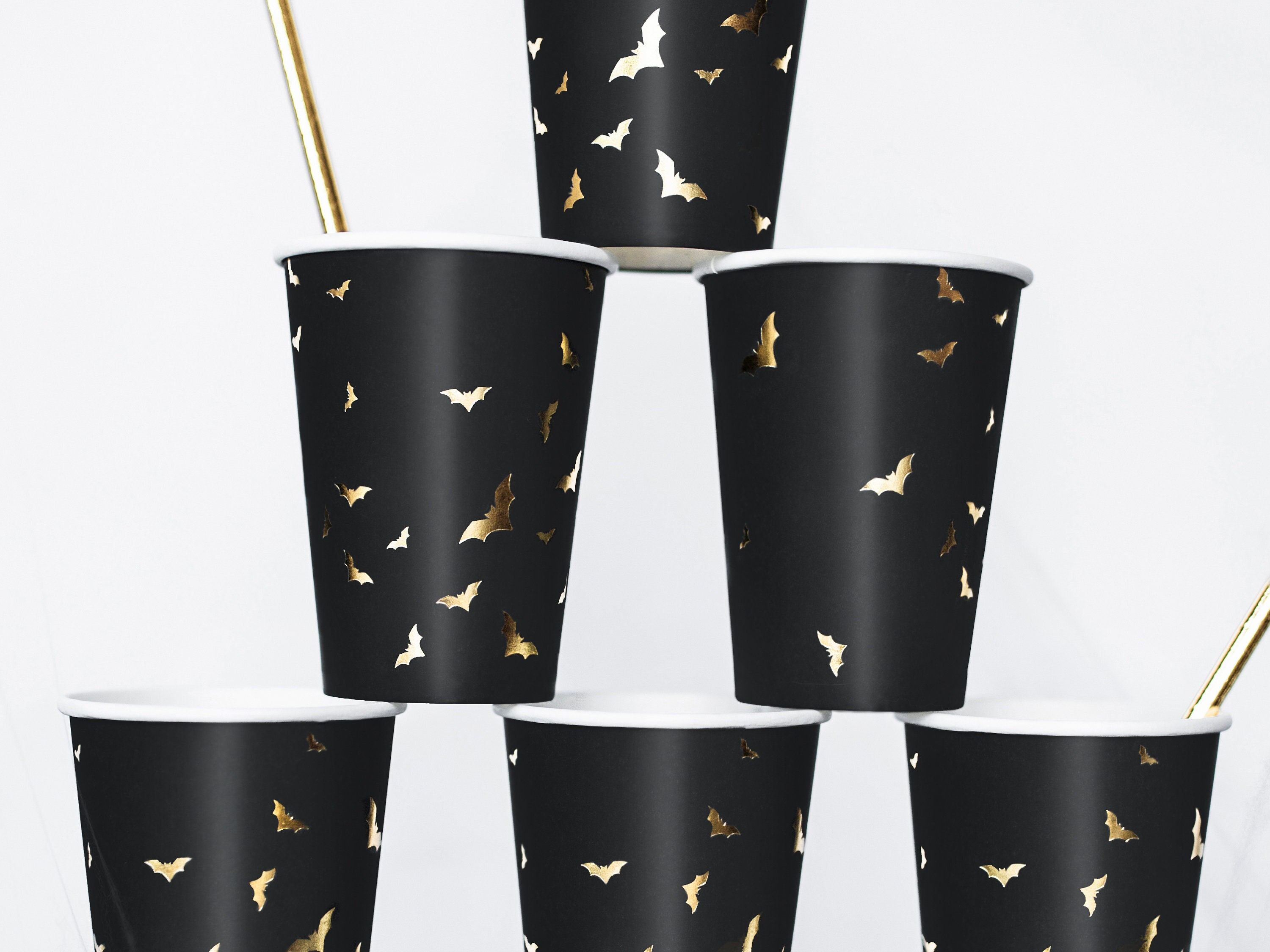 Halloween Bat Paper Cups