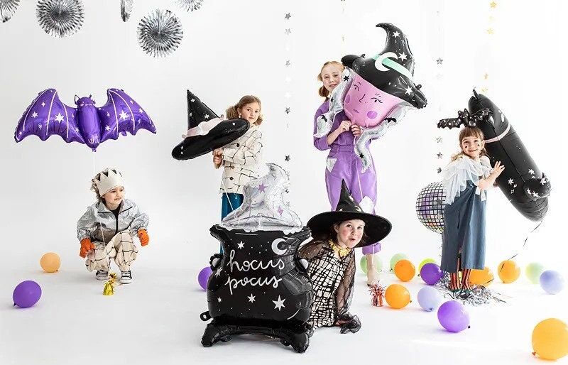 Halloween Witch Foil Balloon Halloween Decorations