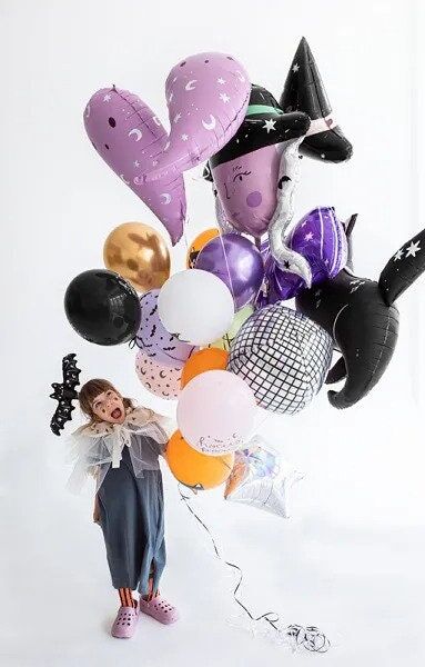 Halloween Cute Bat Foil Balloon Halloween Balloon Bundle