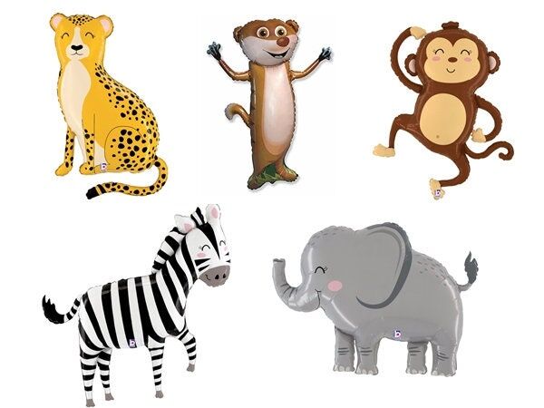 Jumbo Animal Foil Balloons Jumbo Animal Foil Balloons