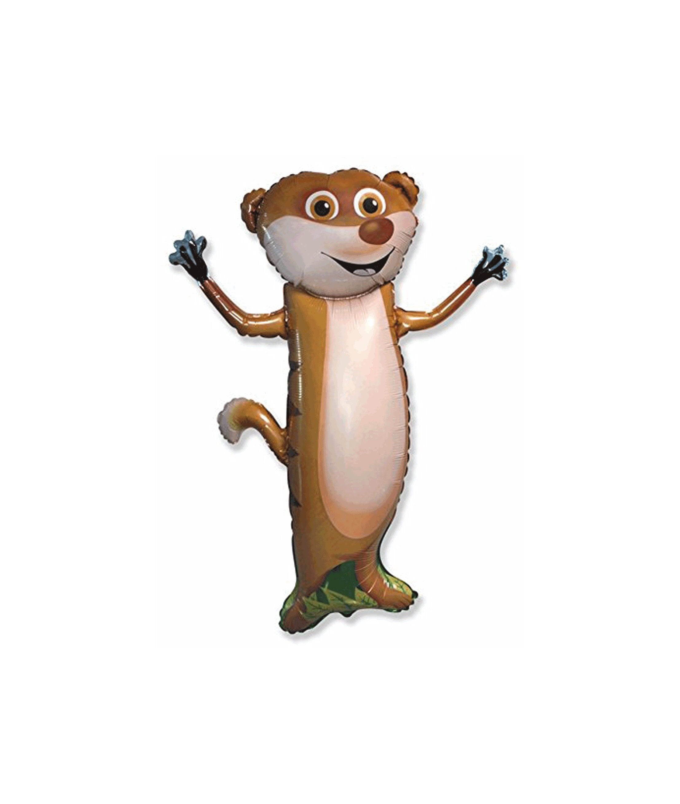 Jumbo Animal Foil Balloons Meerkat Foil Balloon