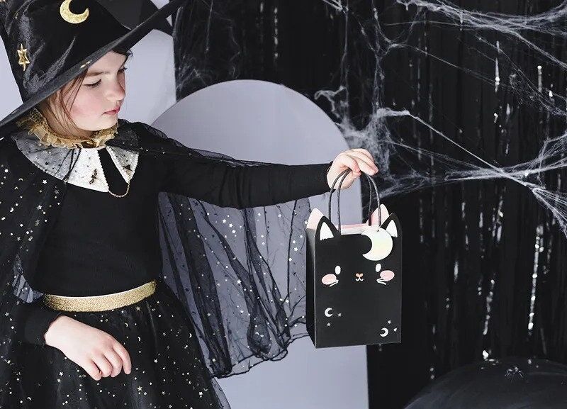 Halloween Cute Cat Face Halloween Cute Cat Face Bag