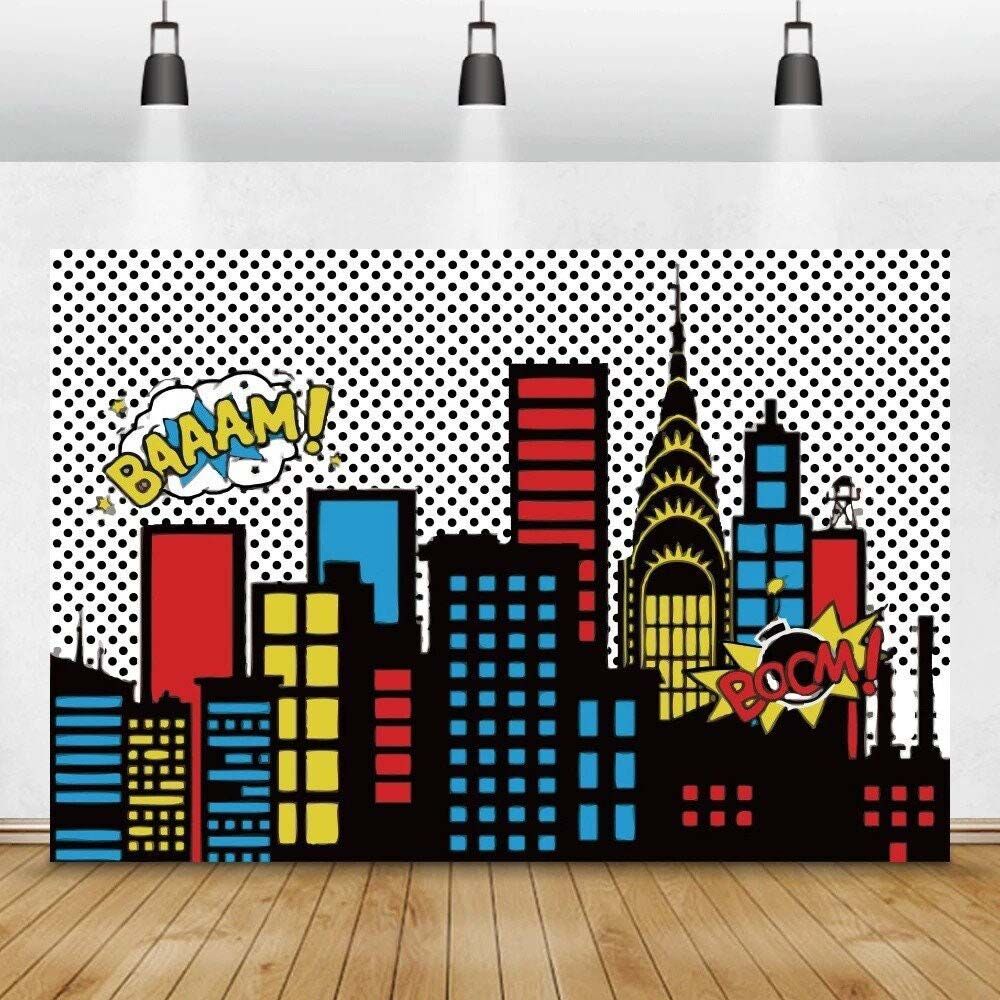 Super Hero Backdrop