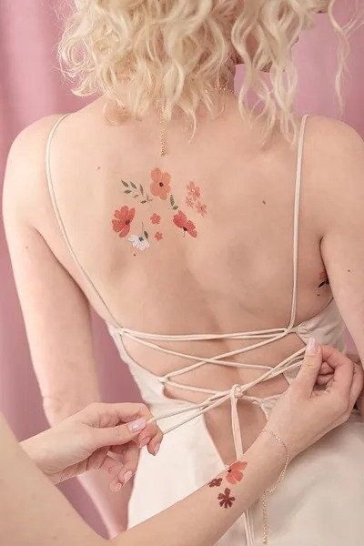 FLower Temporary Tattoos FLower Temporary Tattoos