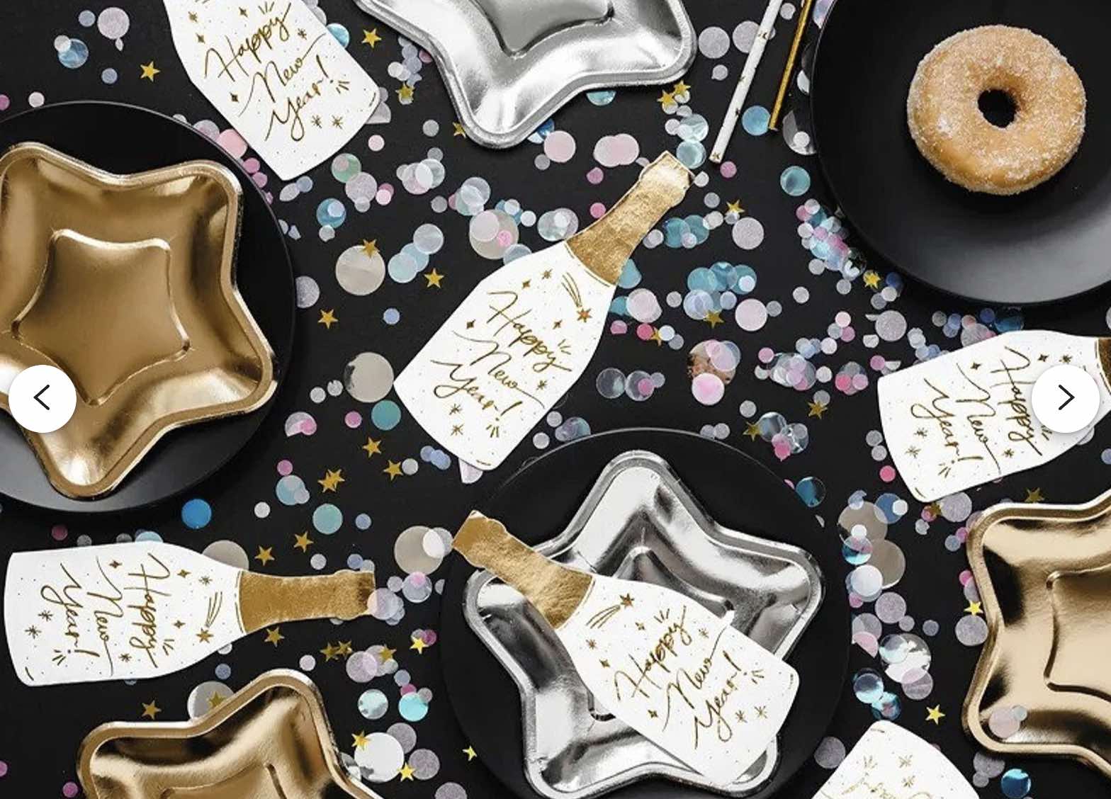 Champagne Bottle Paper Napkins