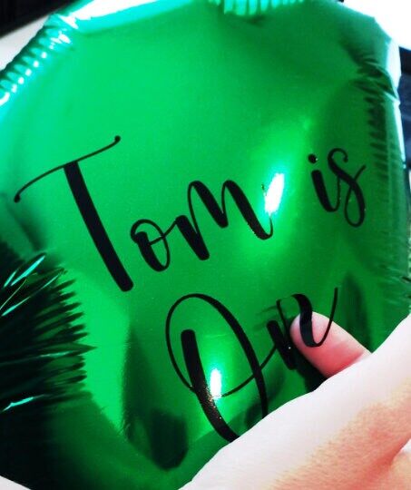 Balloon Sculpture Black Vinyl Stickers