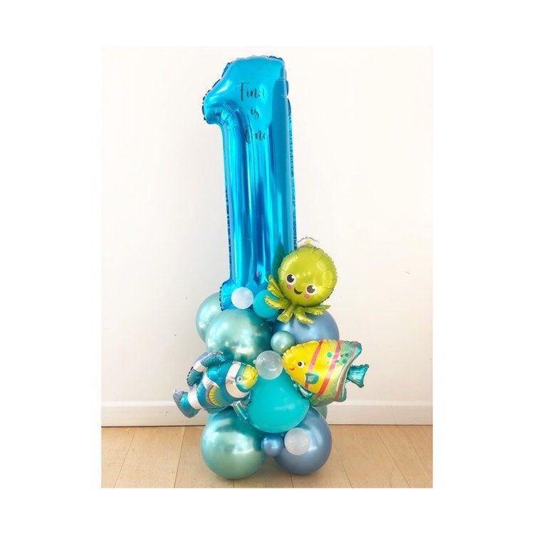 under the sea balloon sculpture