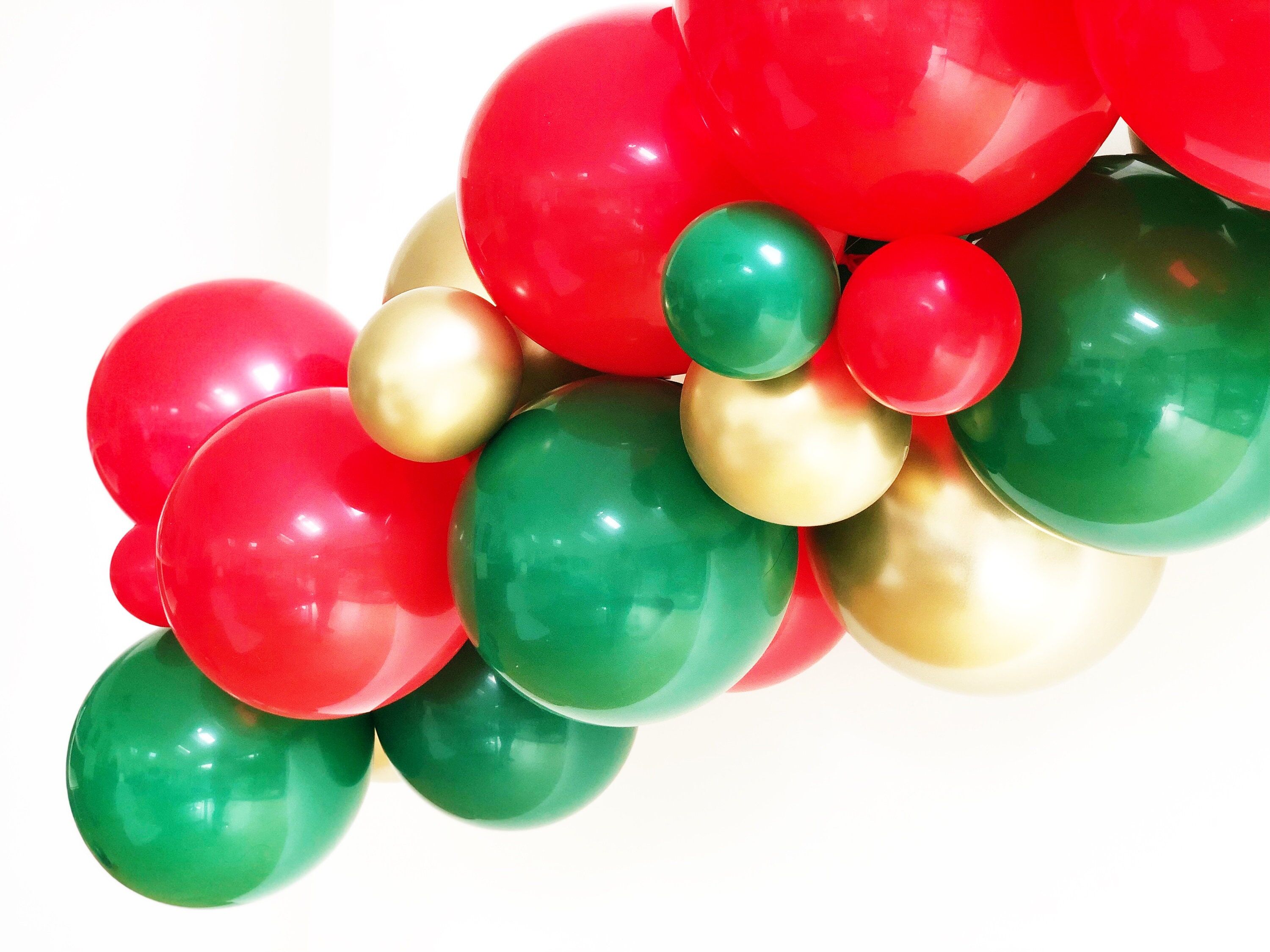 Christmas Balloon Garland Christmas Balloon Garland