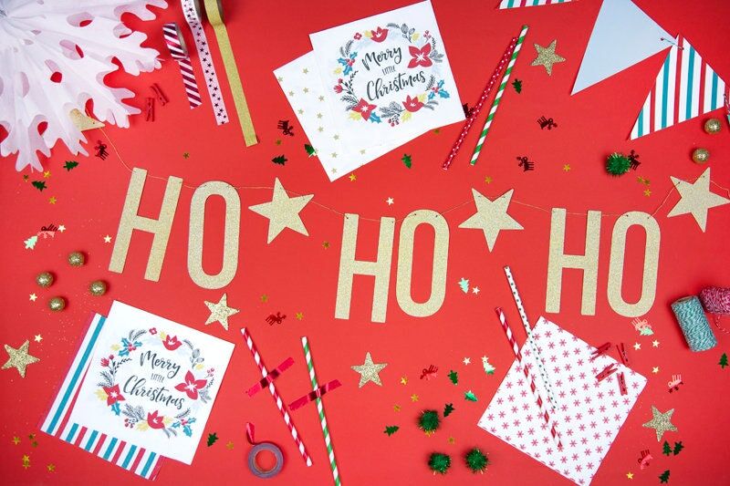 stars napkins Christmas Decorations