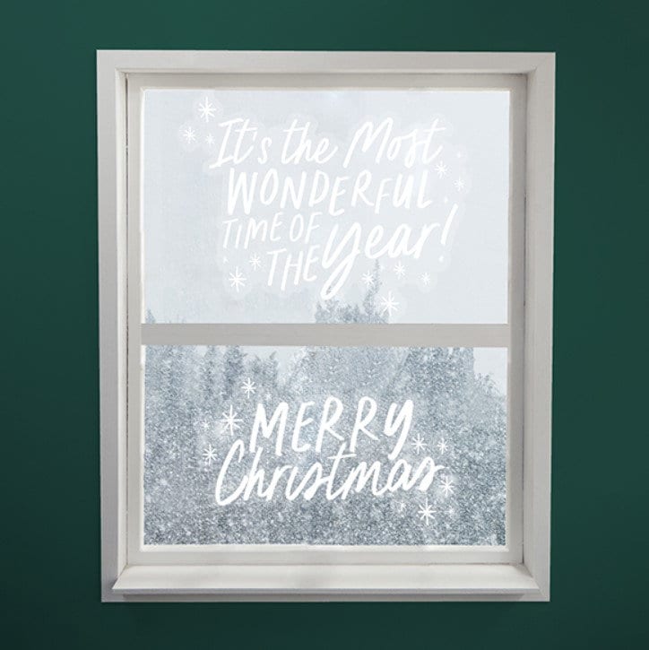 Merry Christmas Window Sticker