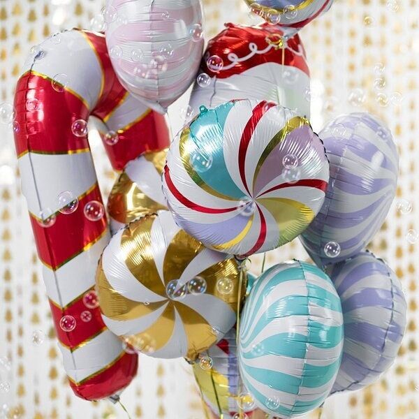 Festive Lollipop Foil Balloon lollipops foil balloons