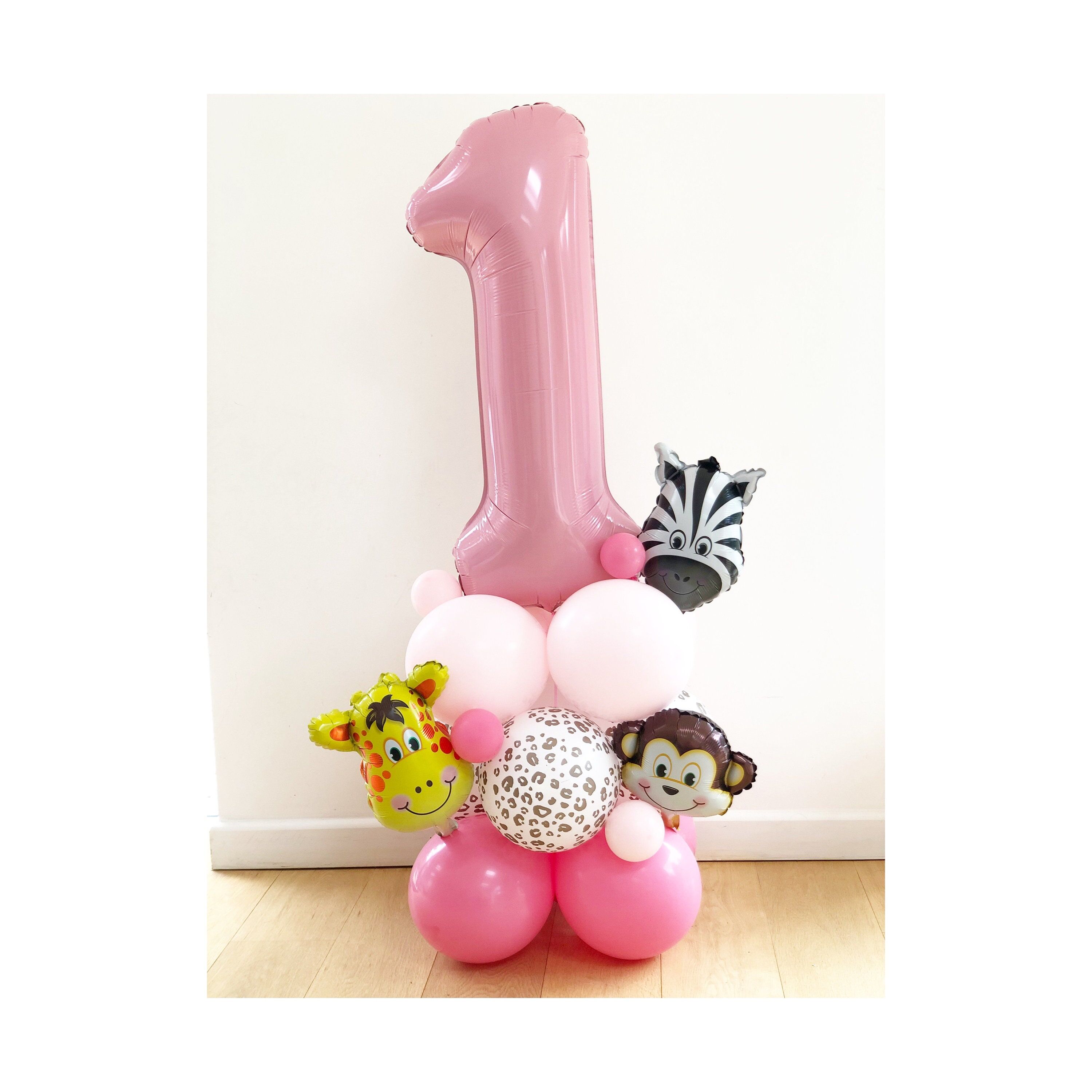 Pink Safari Balloon Sculpture