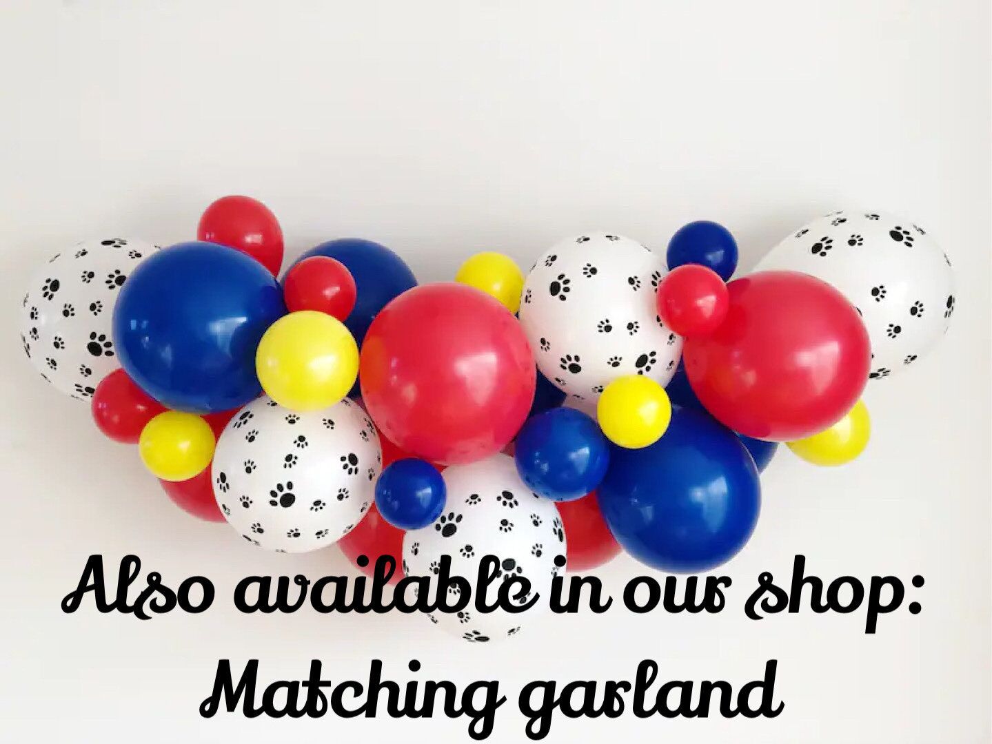 Dog Patrol Balloon Sculpture Dog Balloon arch