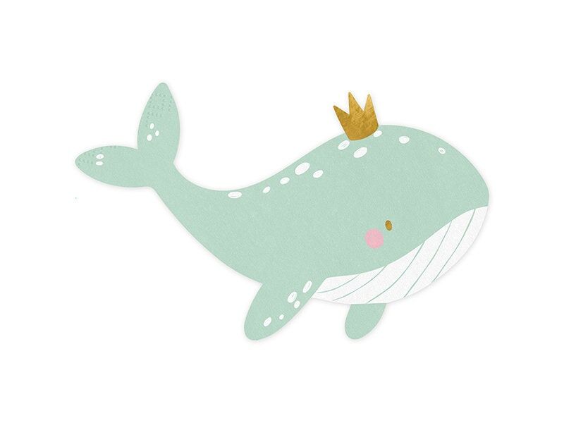 Whale Paper Napkins
