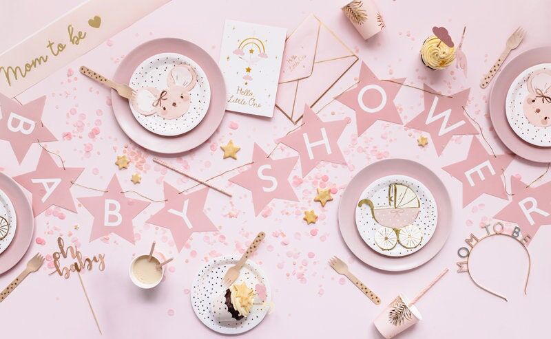 baby shower tableware
