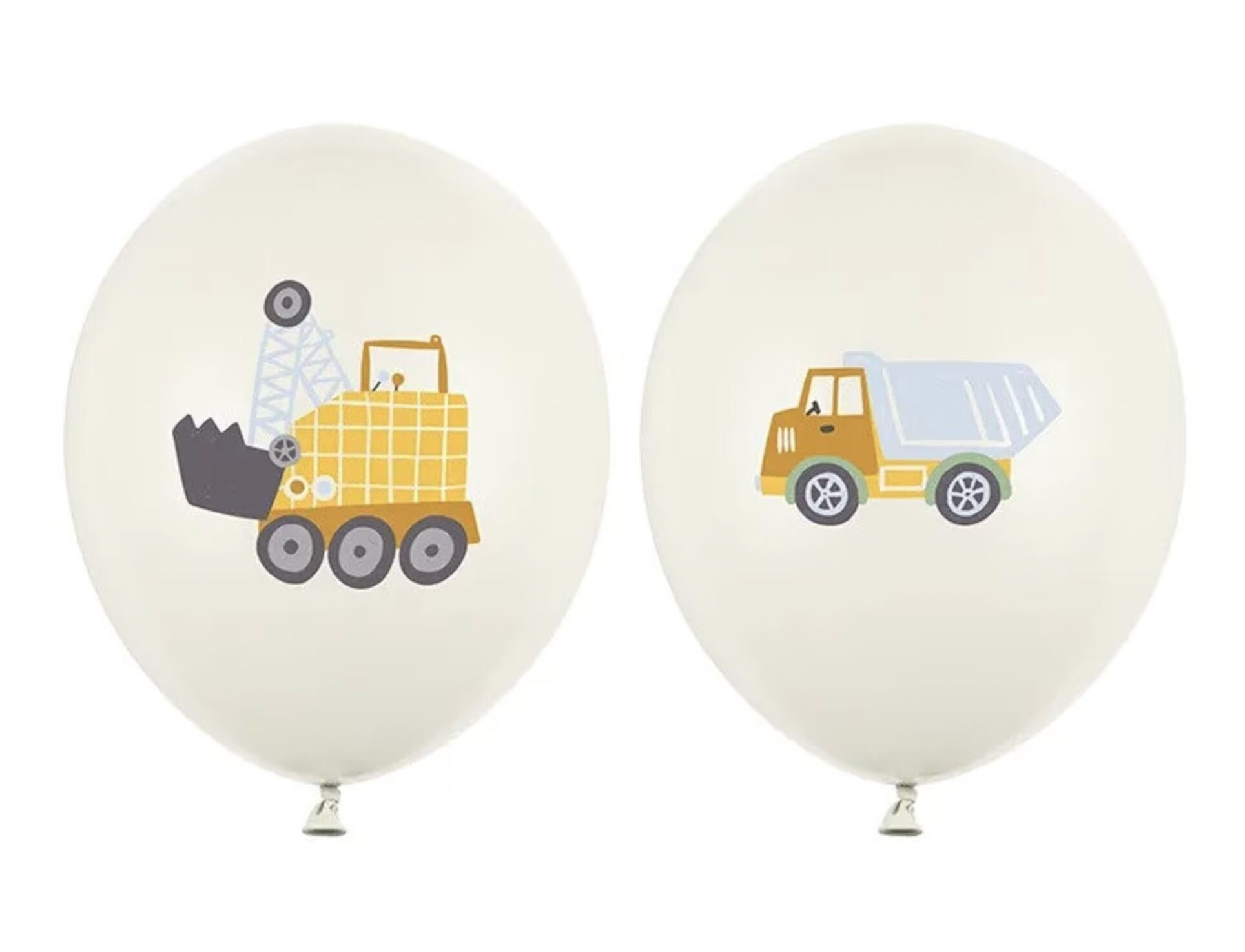 Construction Vehicle Balloons