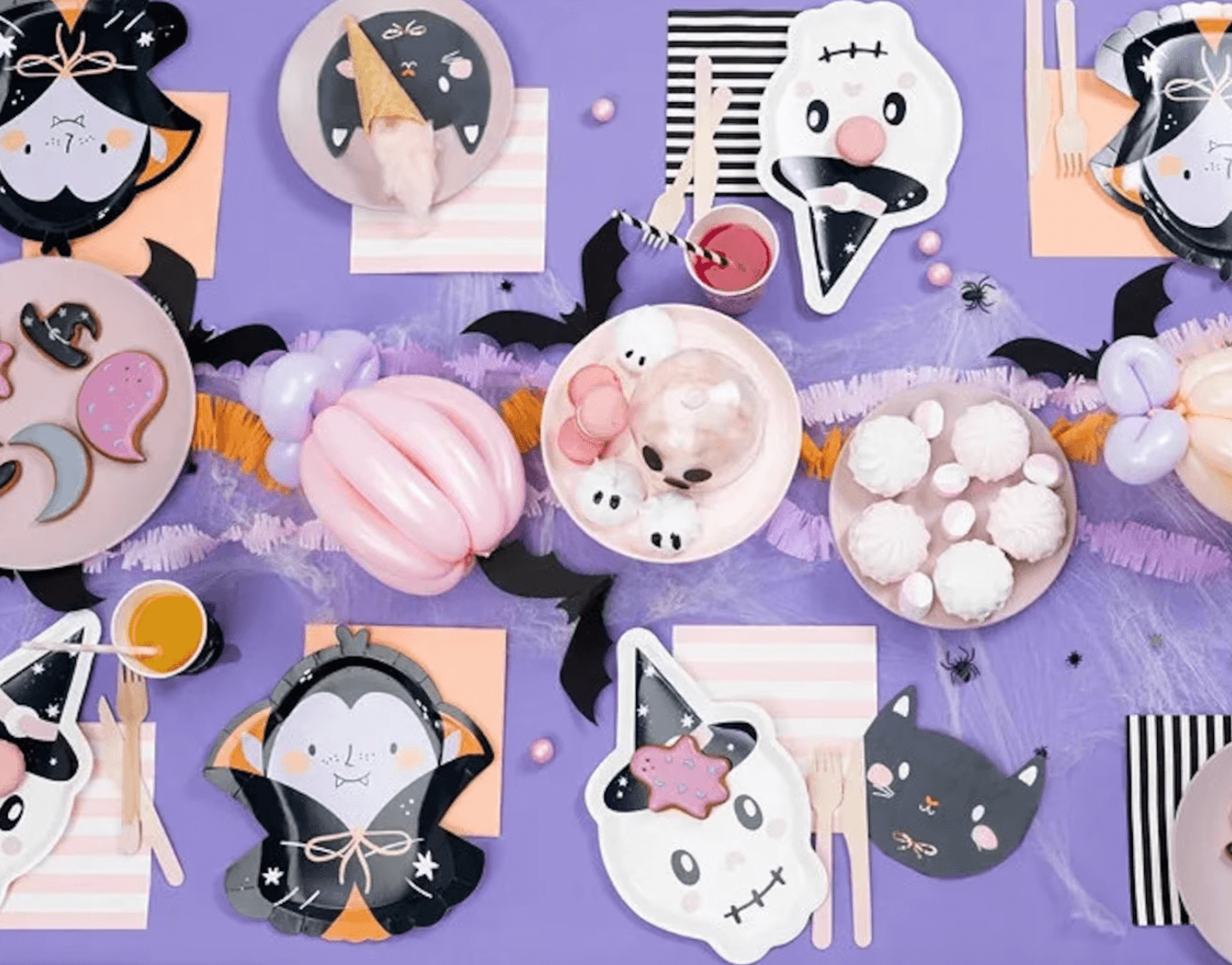 Halloween Dracula Paper Plates