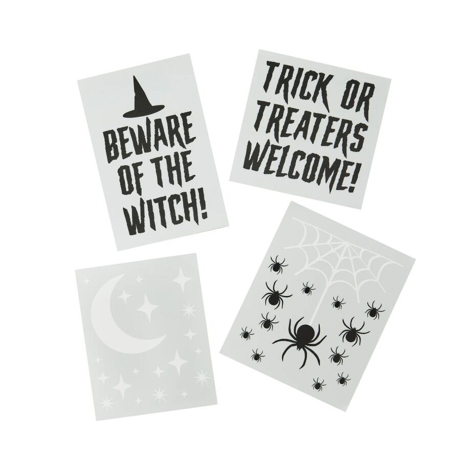 Trick Or Treat Window Clings Trick Or Treat Window Clings