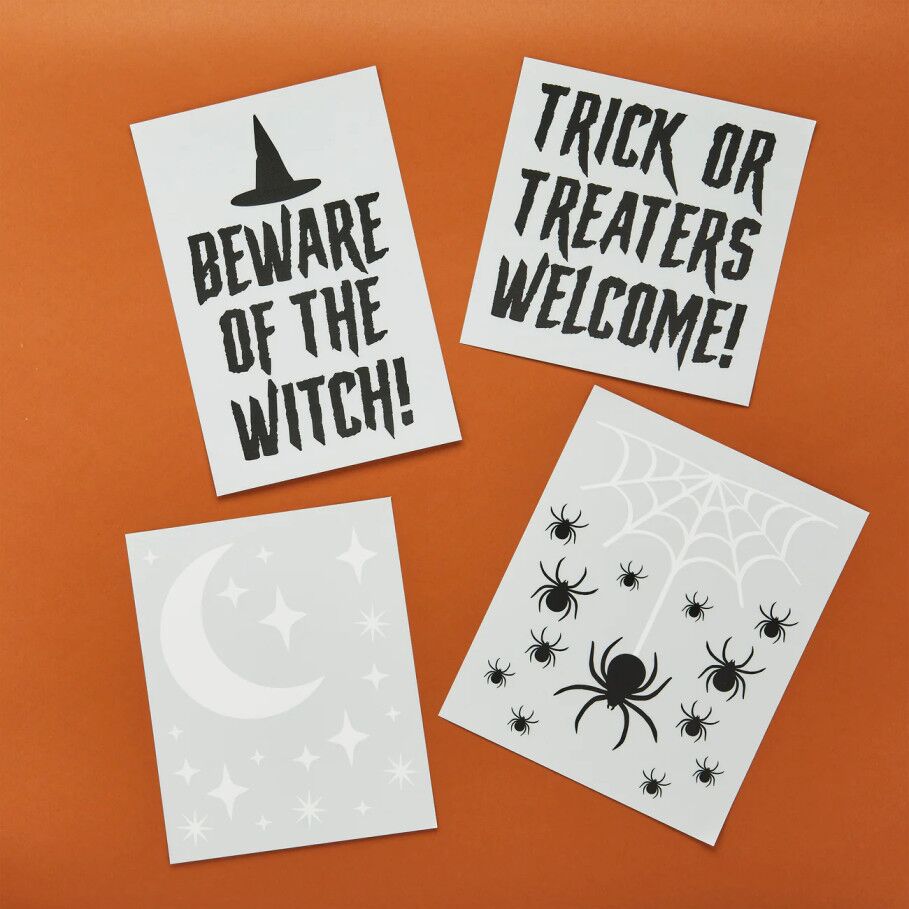 Trick Or Treat Window Clings Trick Or Treat Window Clings