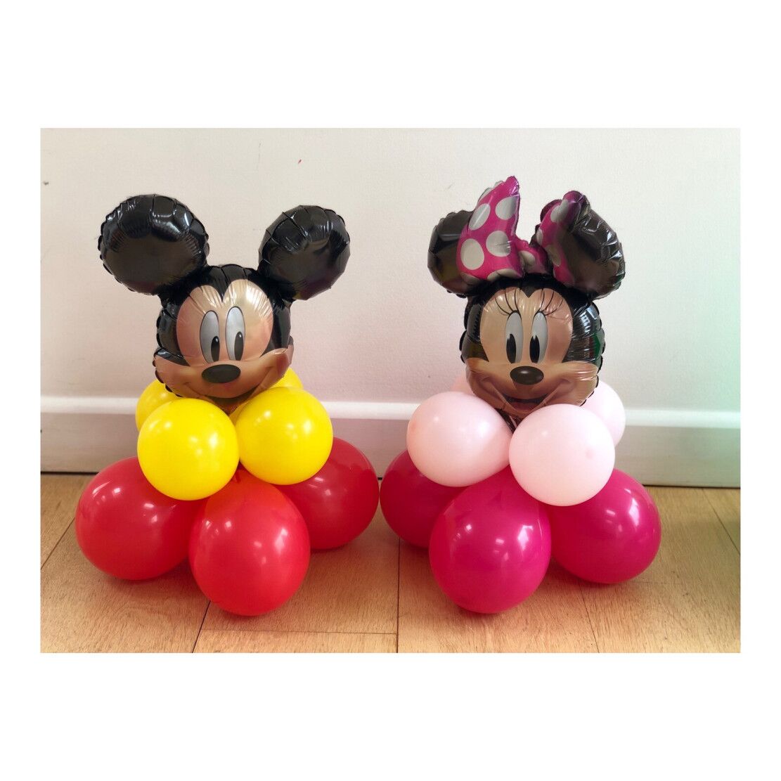 DIY Mini Minnie and Mickey Balloon Sculptures