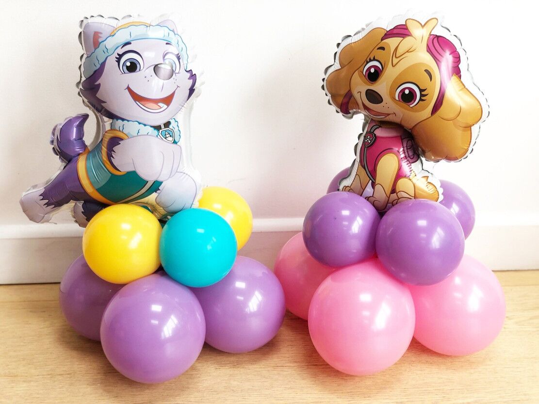 Mini Paw Patrol Balloon Sculptures
