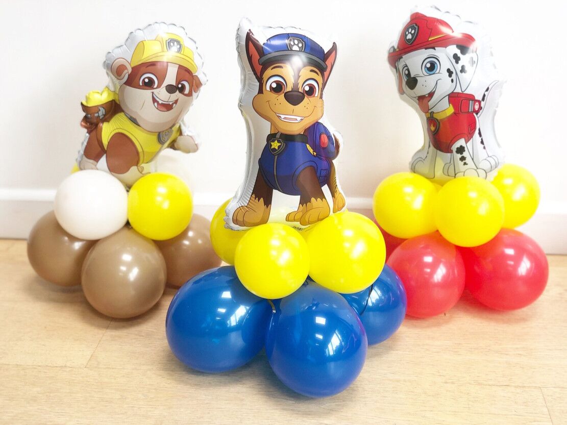 Mini Paw Patrol Balloon Sculptures