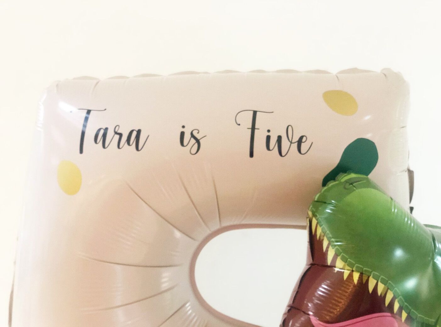 DIY T-Rex Balloon Sculpture