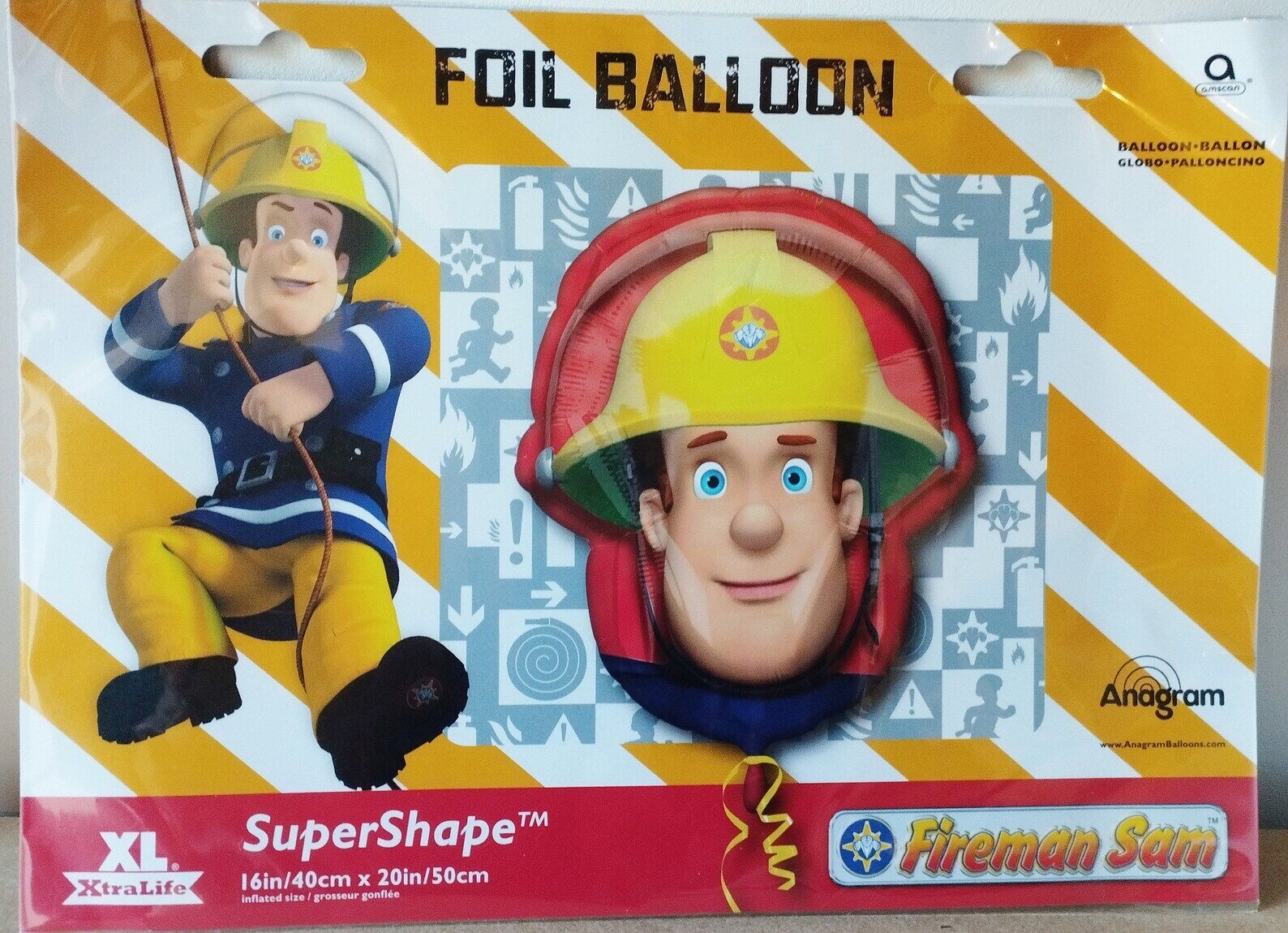 Fireman Sam Balloon Display