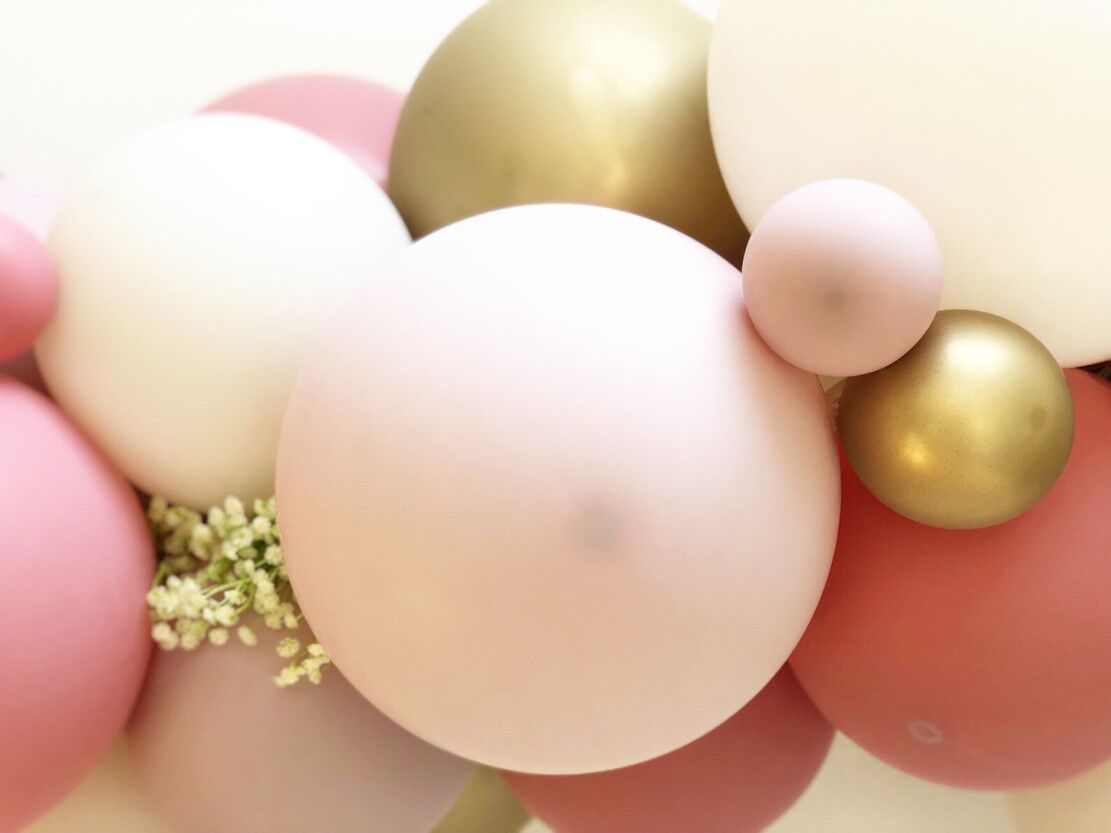 Pink Duck Balloon Arch Pink Duck Balloon Arch