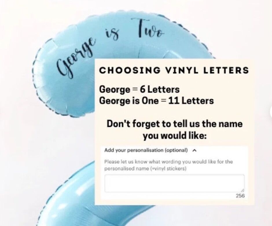 Purple Double Digit Balloon Sculpture