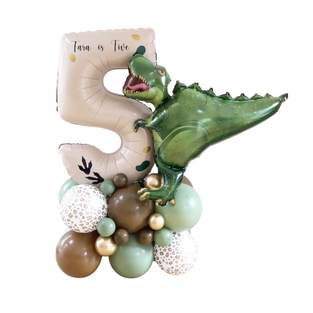 DIY T-Rex Balloon Sculpture