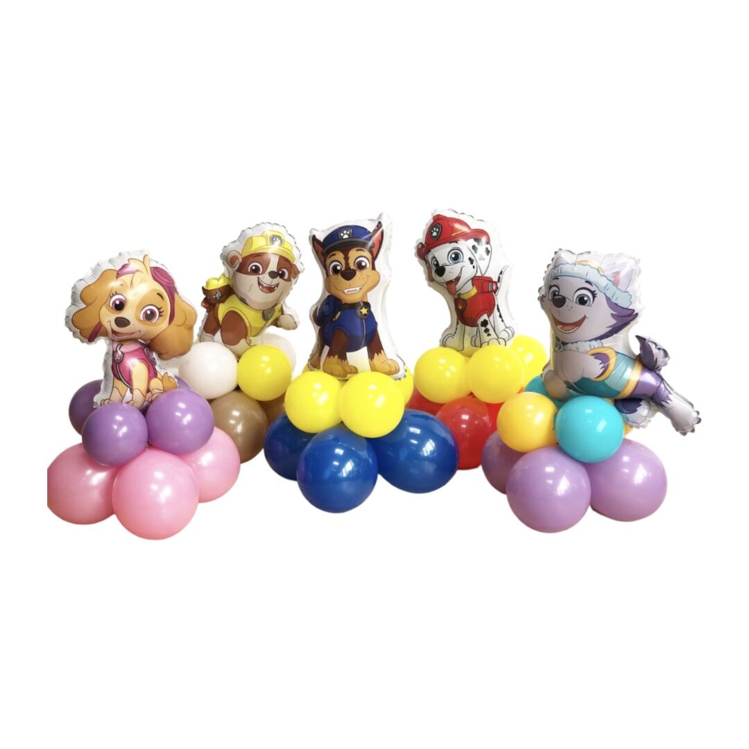 Mini Paw Patrol Balloon Sculptures
