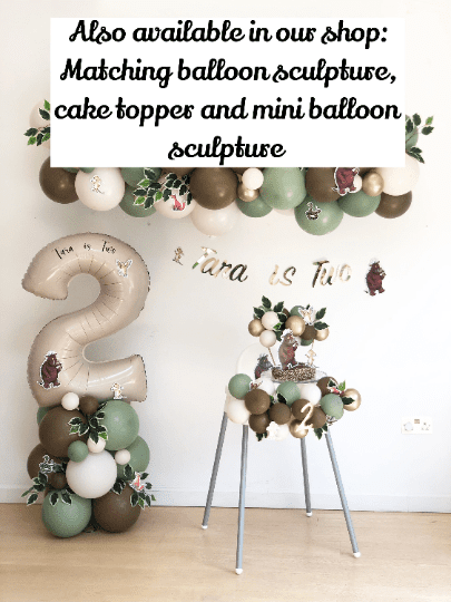 Personalised Gruffalo Birthday Banner Personalised Gruffalo Birthday Banner