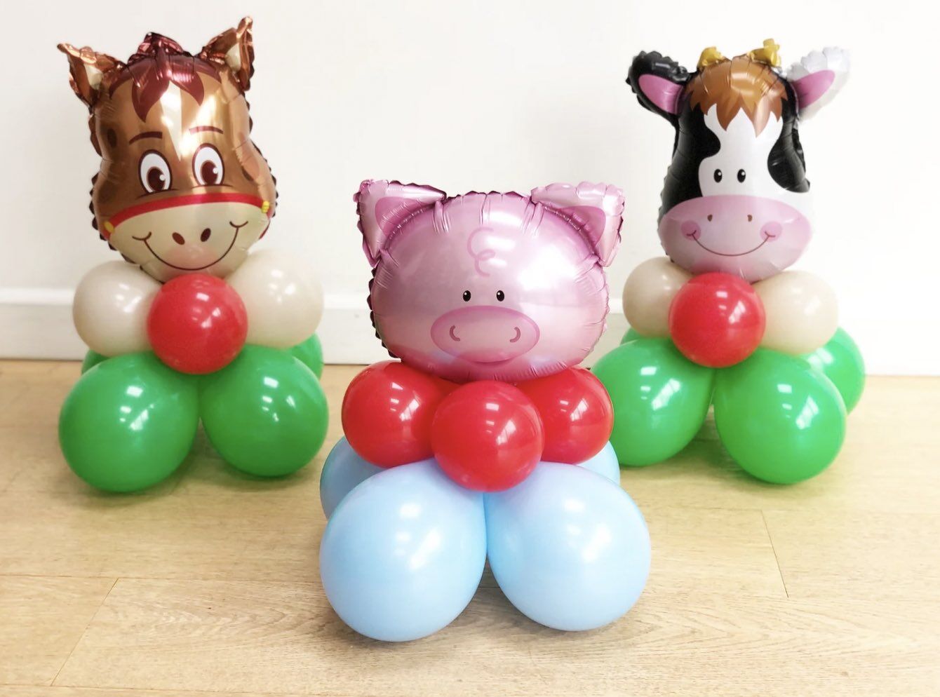 DIY Mini Farm Balloon Sculptures