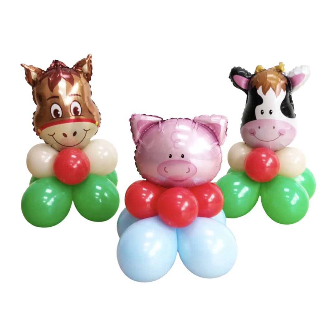 DIY Mini Farm Balloon Sculptures
