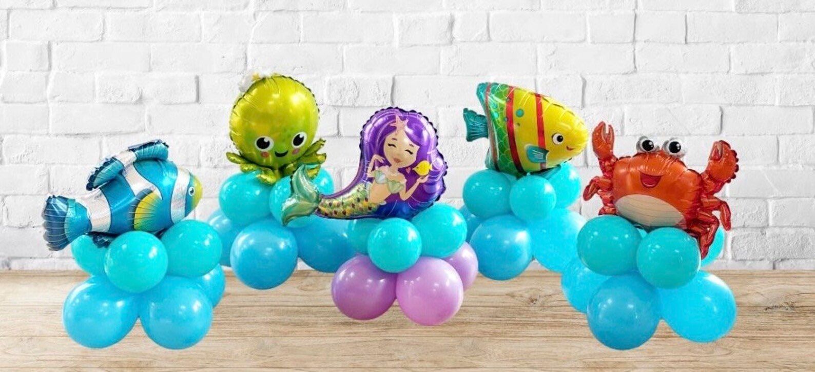 DIY Mini Under the Sea Balloon Sculptures