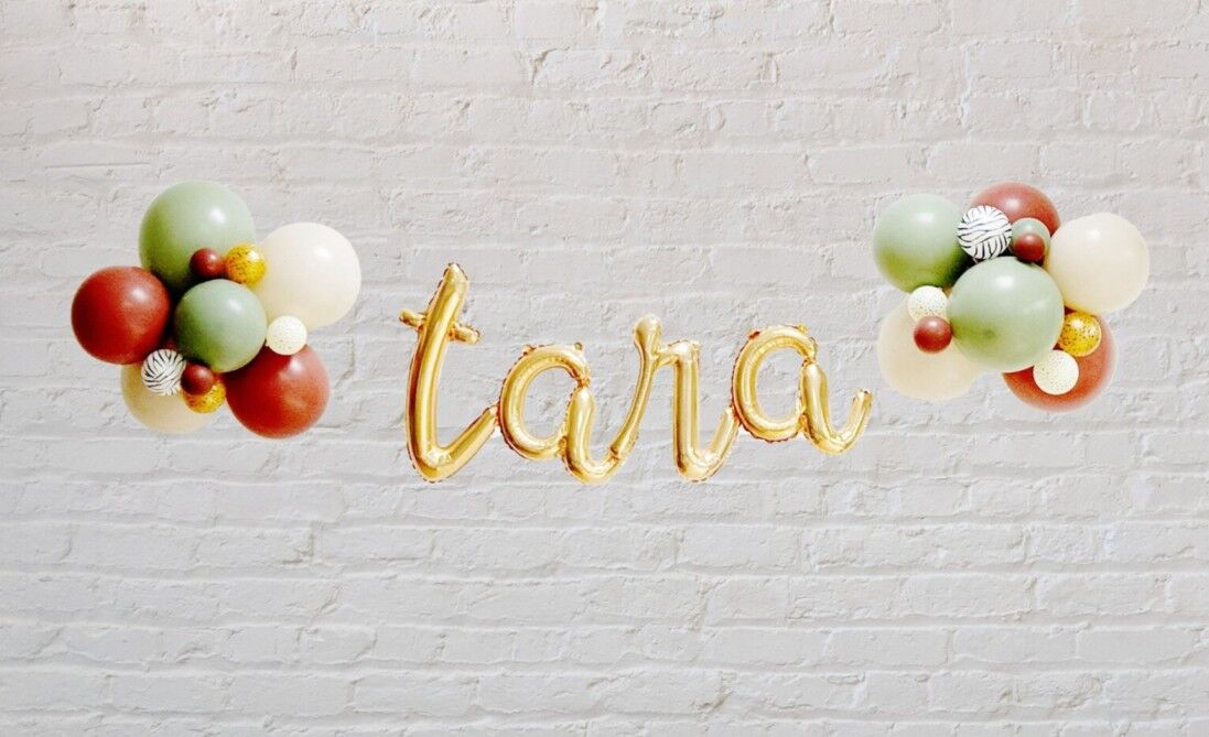 Eucalyptus Safari Balloon Bunting