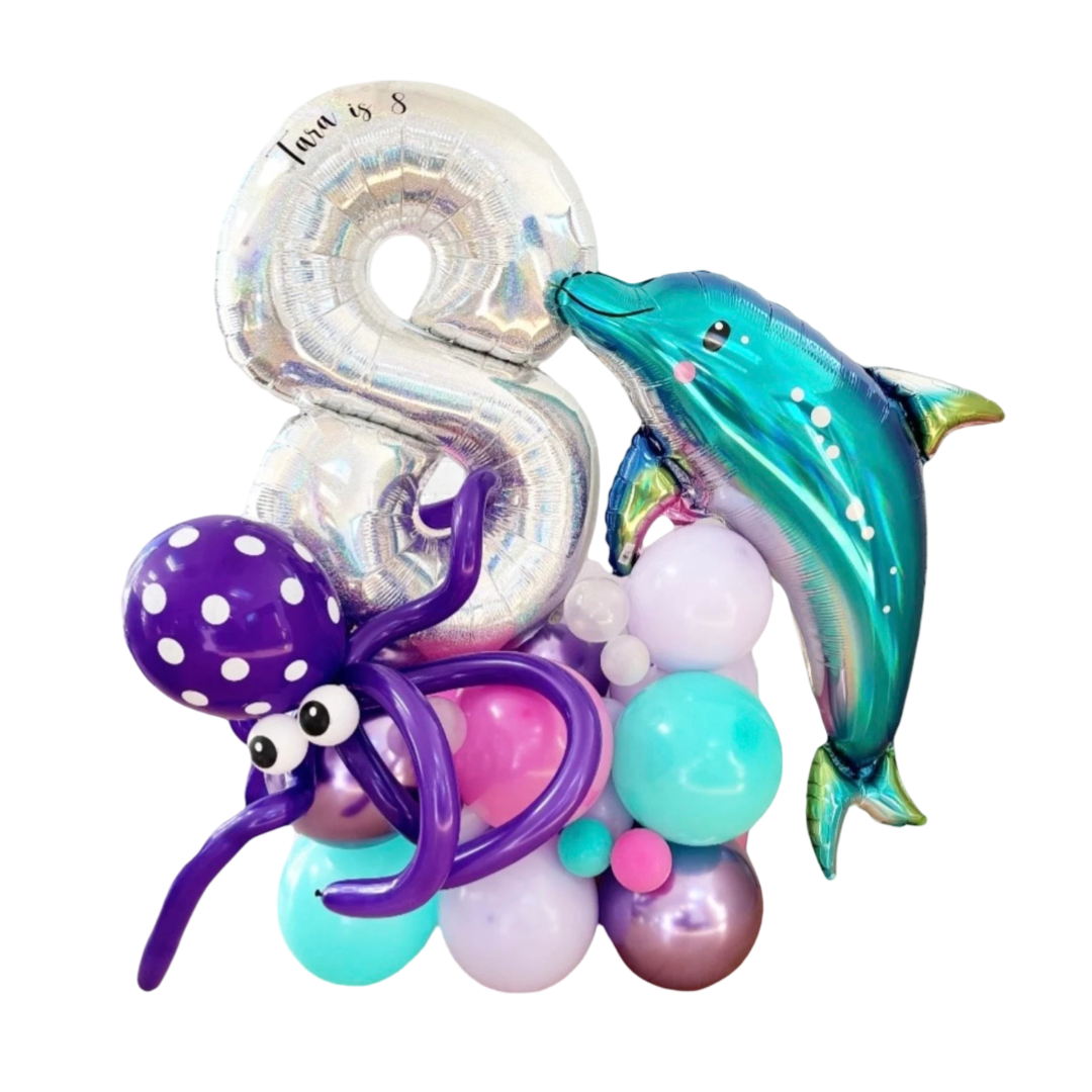 Under The Sea Shark Balloon Sculpture