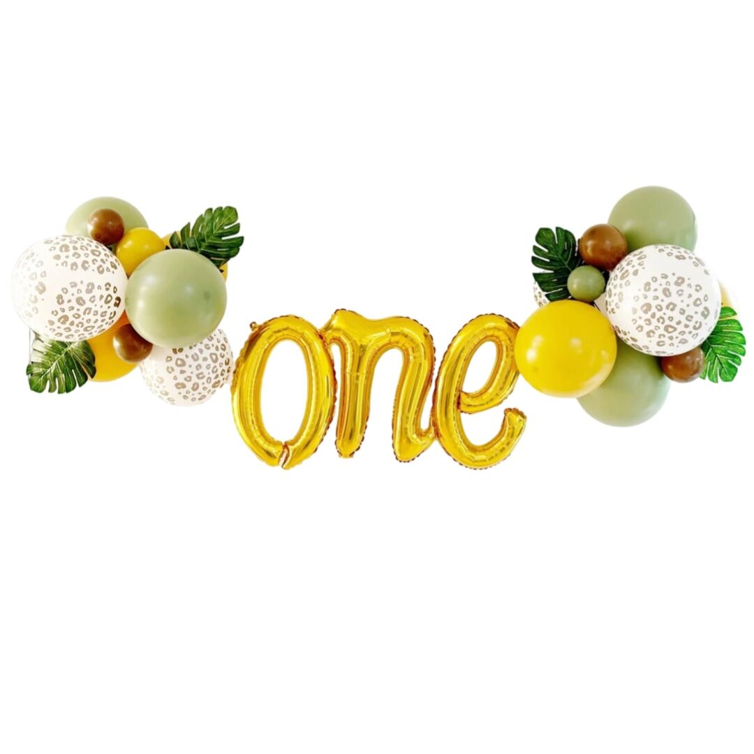 Safari One Balloon Bunting