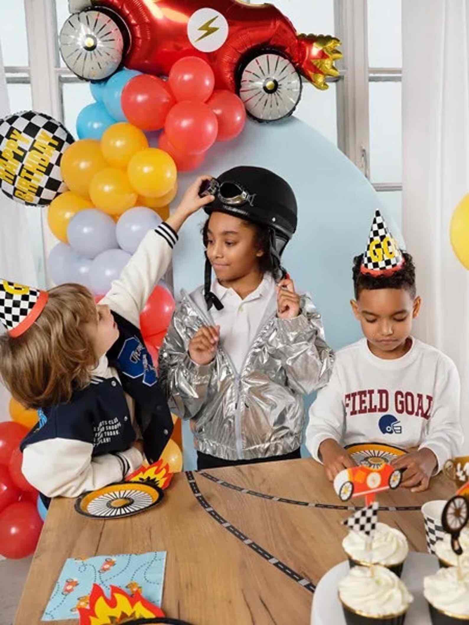 Racing Themed Cup Cake Toppers