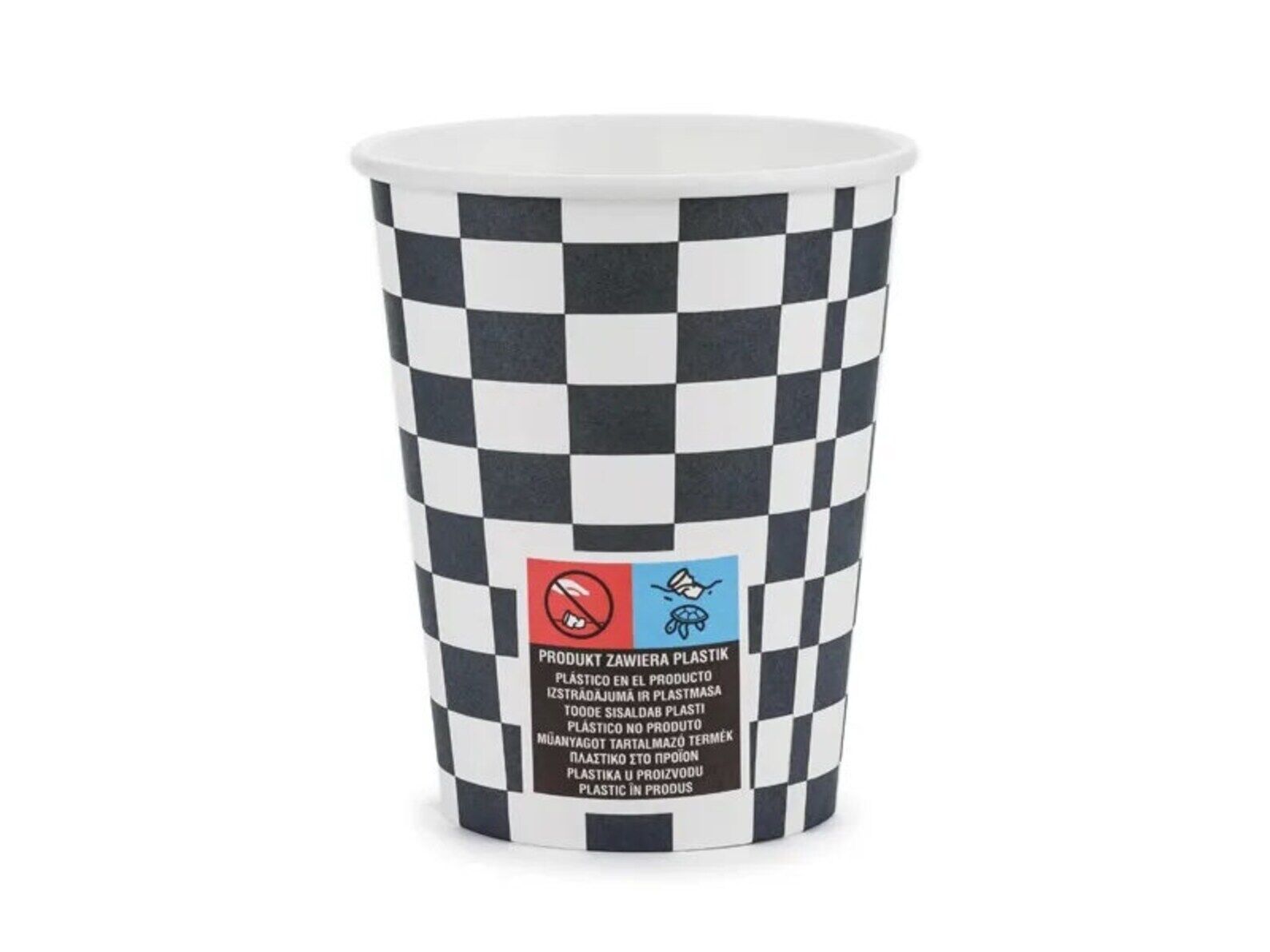 Checkered Flag Party Cups