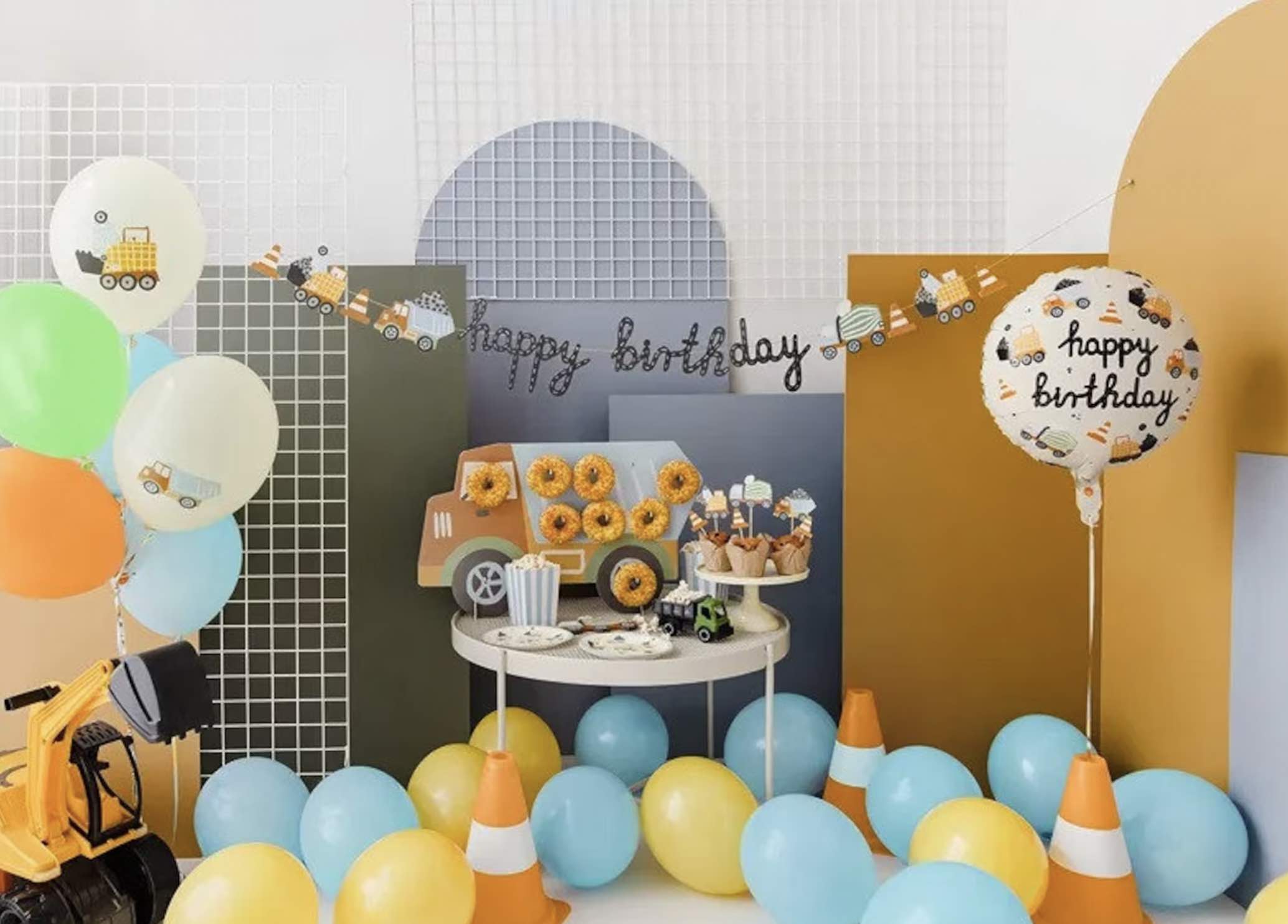 Construction Balloon Bundle