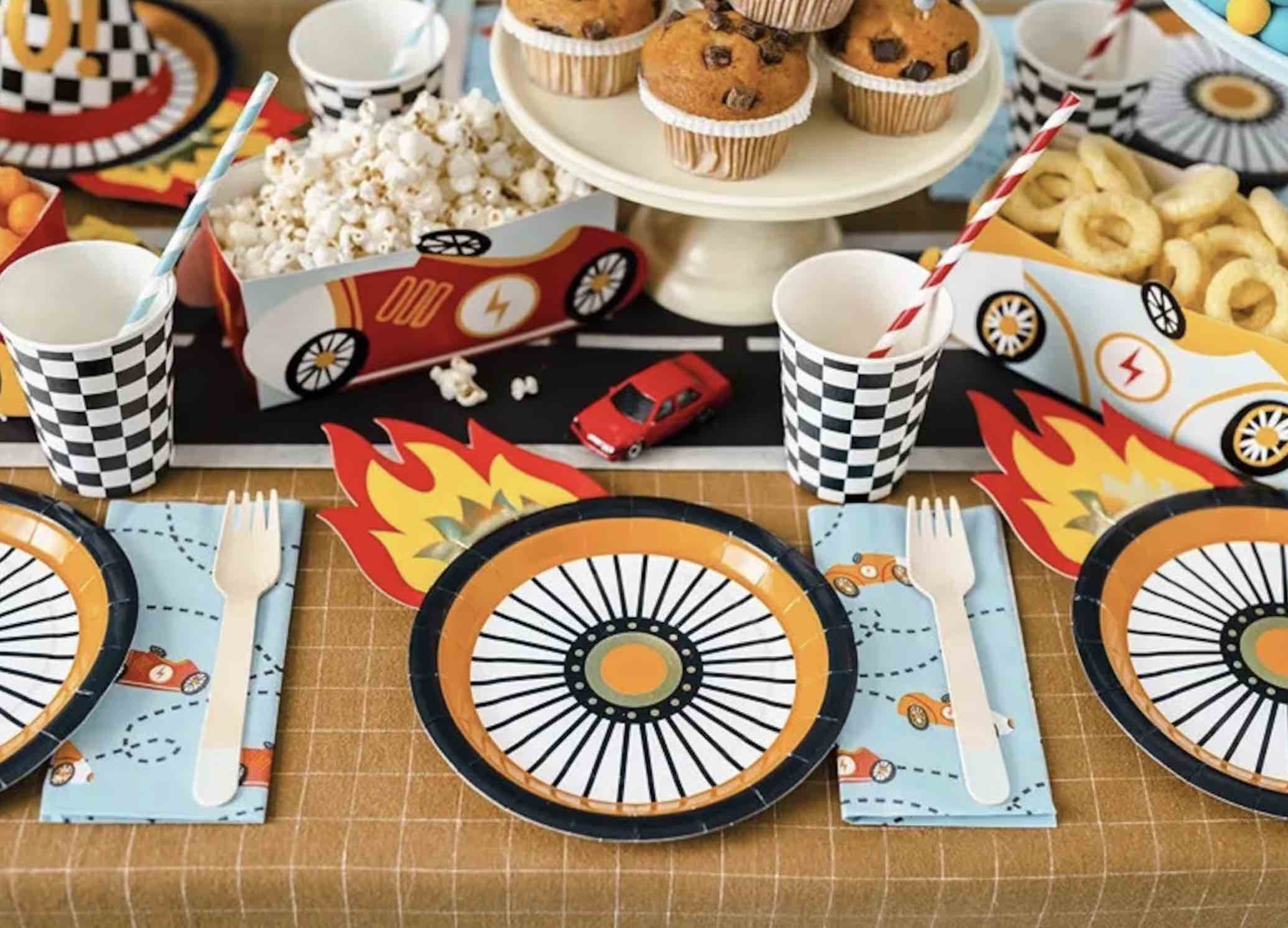 Checkered Flag Party Cups