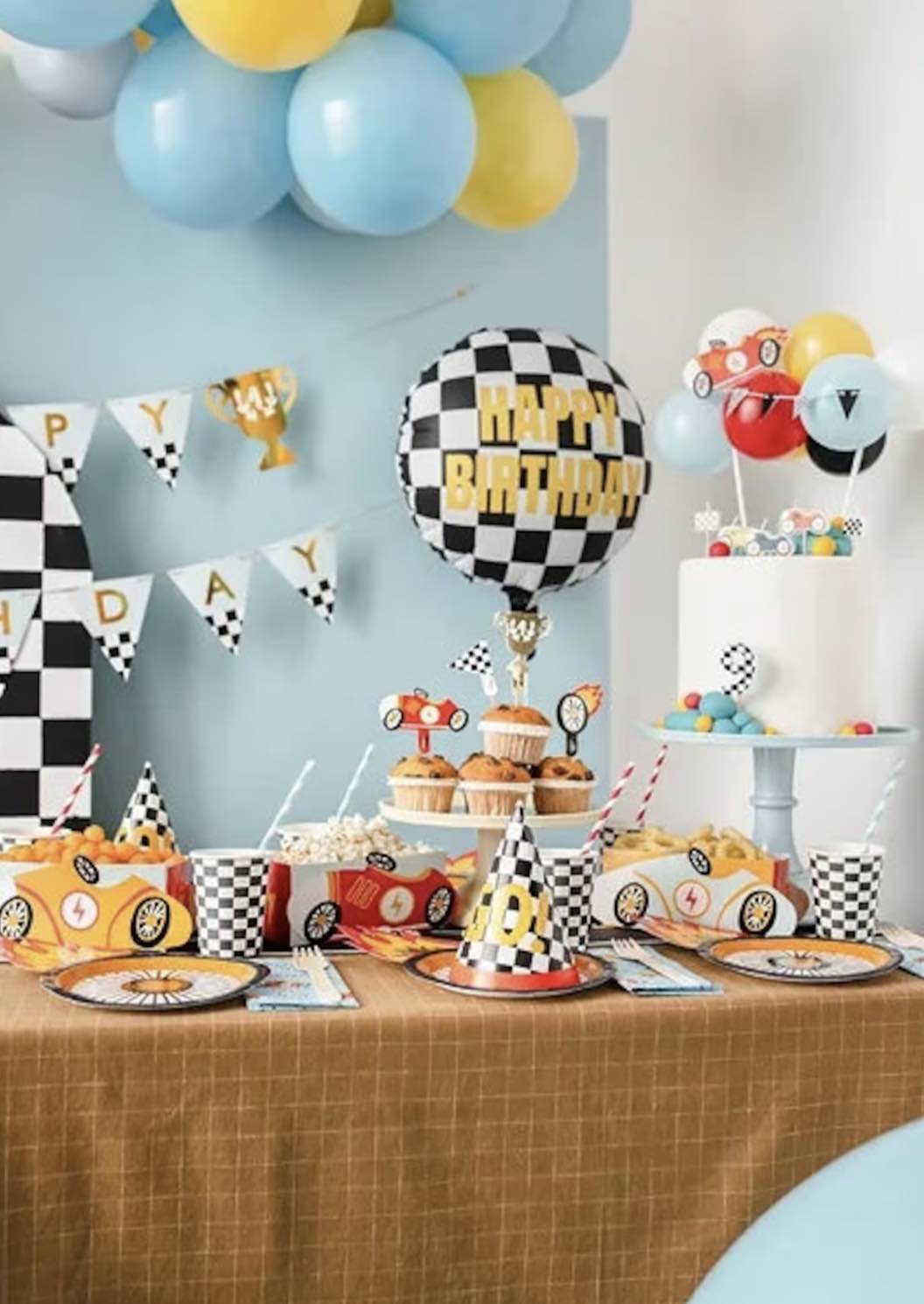 Checkered Flag Party Cups