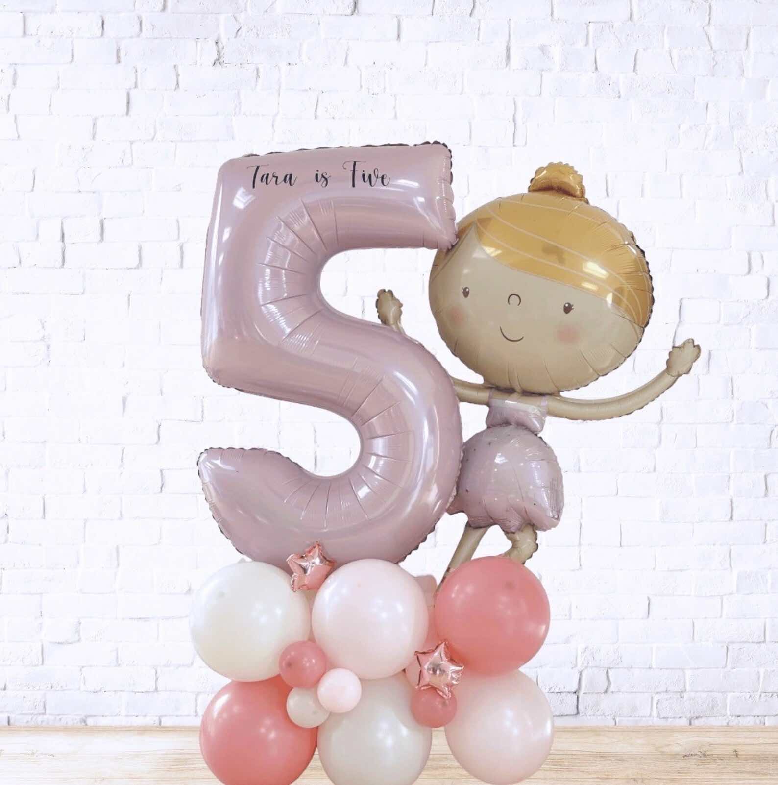DIY Ballerina Balloon Sculpture