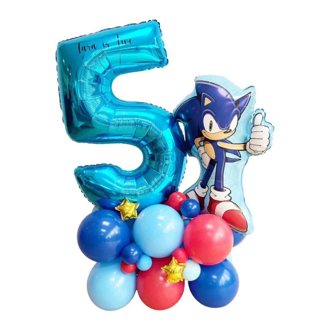 DIY Sonic Balloon Sculpture
